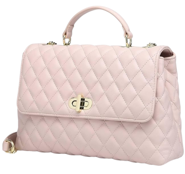 ER. Roulour Quilted Crossbody Bag for Women