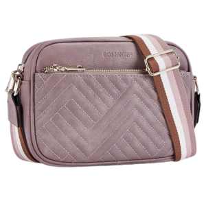 BOSTANTEN Quilted Crossbody Bags for Women- Purple