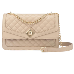 Lovevook Crossbody Bags for Women with Chain Strap- Nude Beige